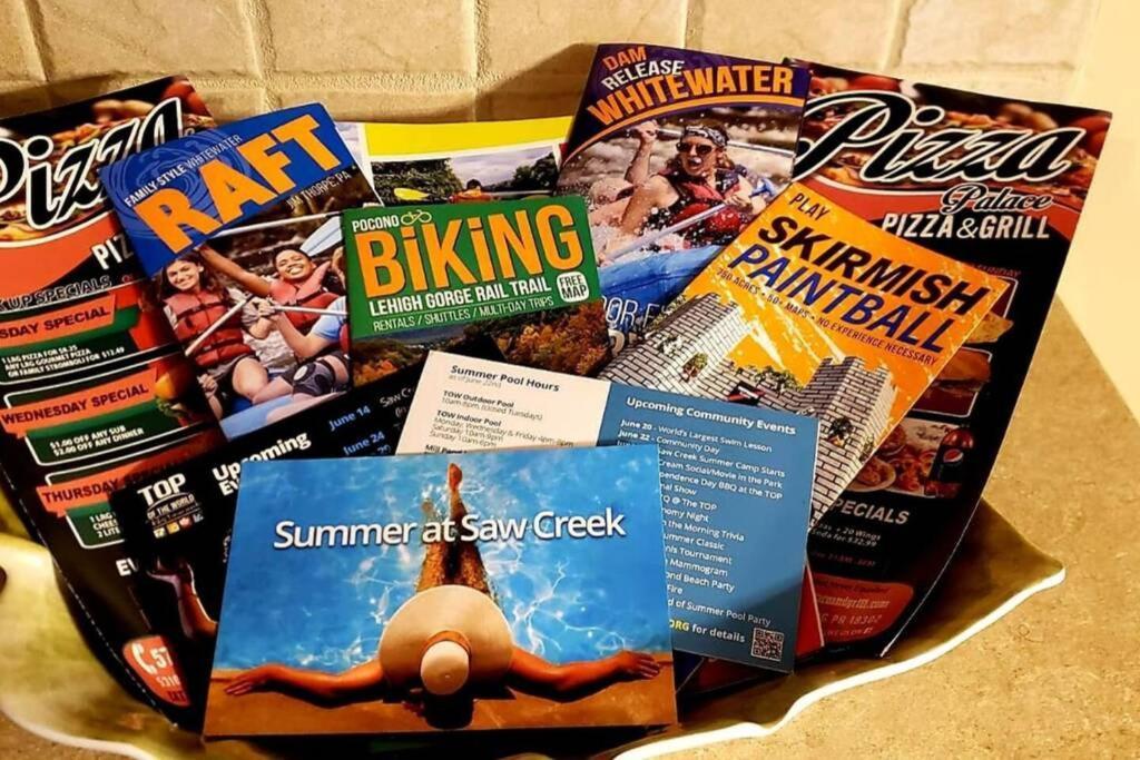 *Amenity-Filled Waterfront Oasis @Saw Creek Estates Near Waterfalls And Hiking* イースト・ストラウズバーグ エクステリア 写真